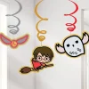 Harry Potter Hanging Swirls (6Pk)<Party Delights New