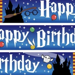 Harry Potter Style Paper Banners - 1M (3Pk)<Party Delights Outlet