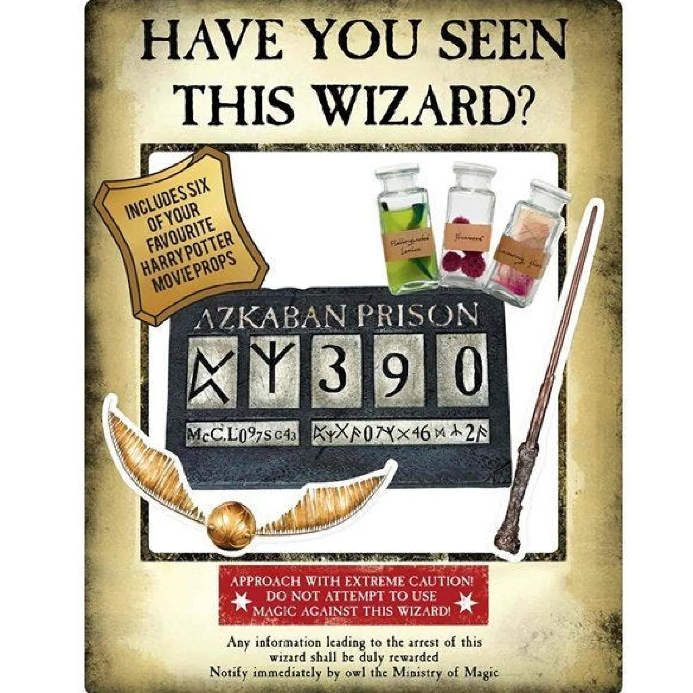 Harry Potter Wanted Poster Selfie Frame Photo Prop - 87Cm X 70Cm<Party Delights Sale