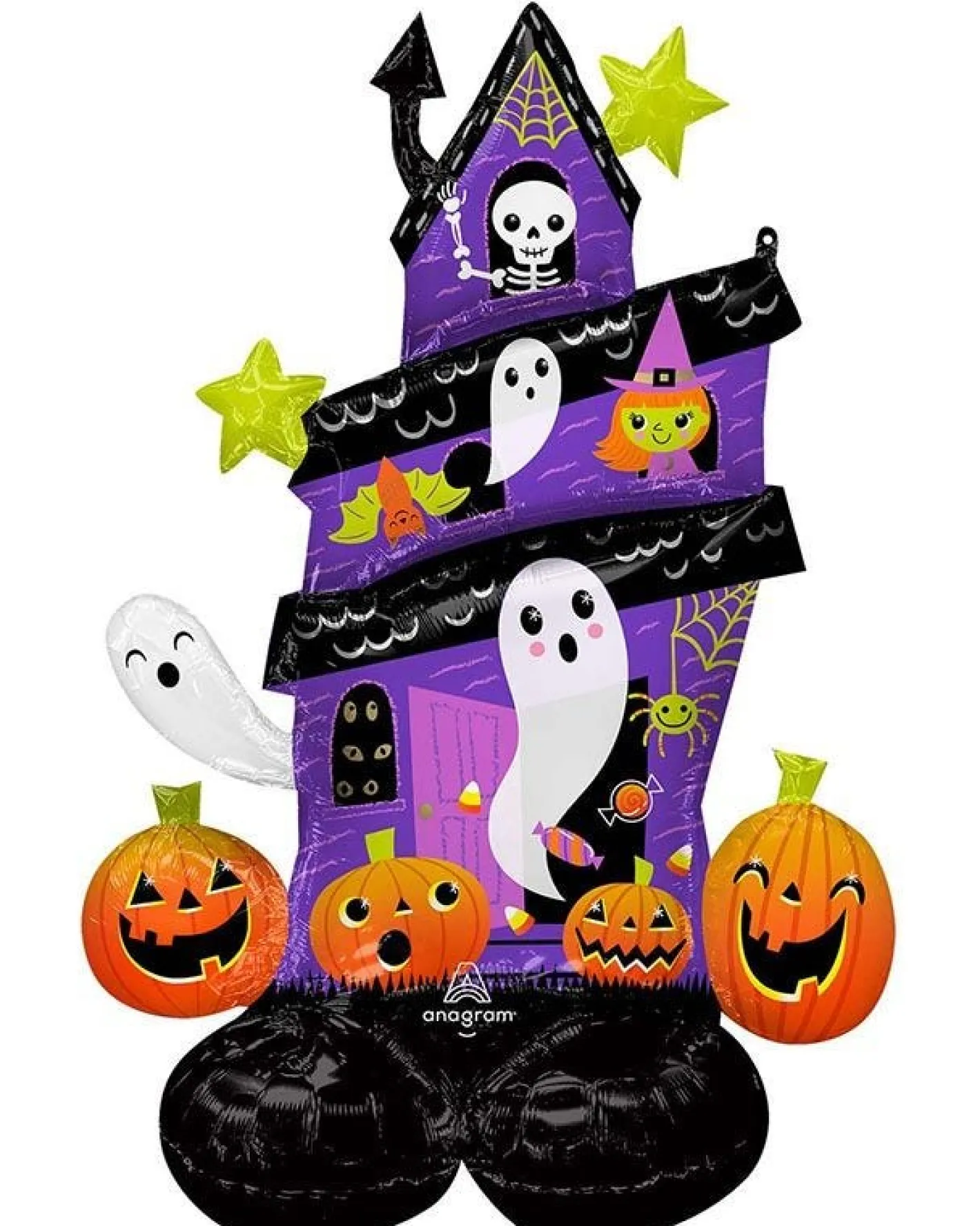 Party Delights Balloons<Haunted House Air Fill Airloonz Balloon - 50" Foil