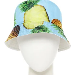 Hawaiian Pineapple Bucket Hat<Party Delights Hot
