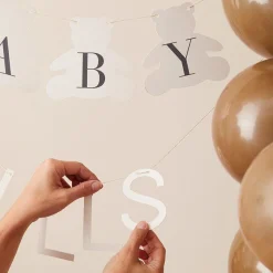 Hello Baby Bear Customisable Bunting<Party Delights New