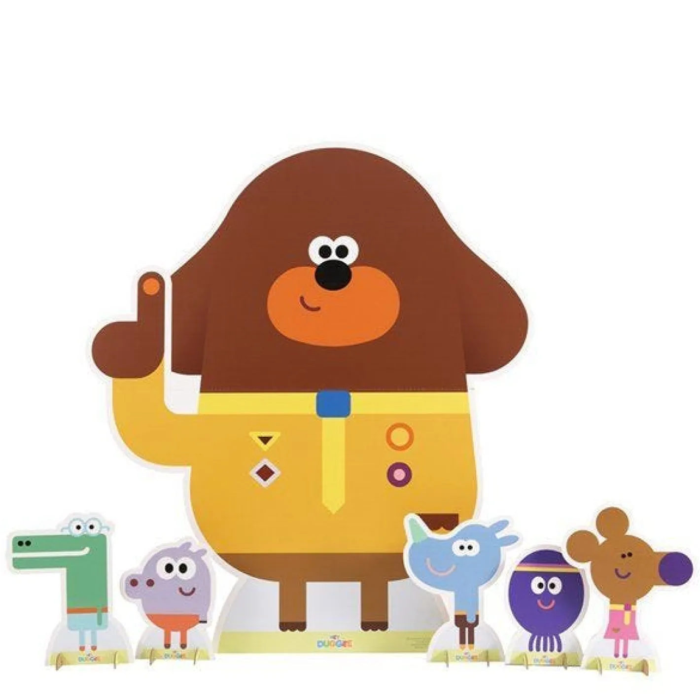 Hey Duggee & The Squirrel Club Cardboard Cutouts - 107Cm (6Pk)<Party Delights Online