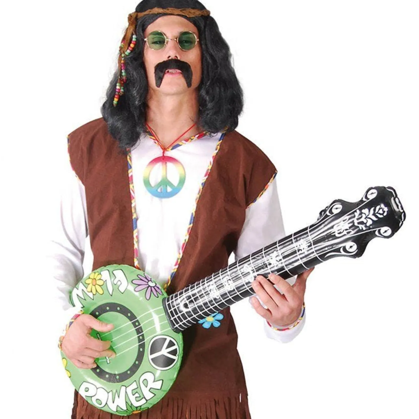 Hippie Power Inflatable Banjo<Party Delights Clearance