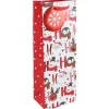 Party Delights Gift Wrapping<Ho Ho Ho Bottle Bag - 35.5Cm X 12.5Cm