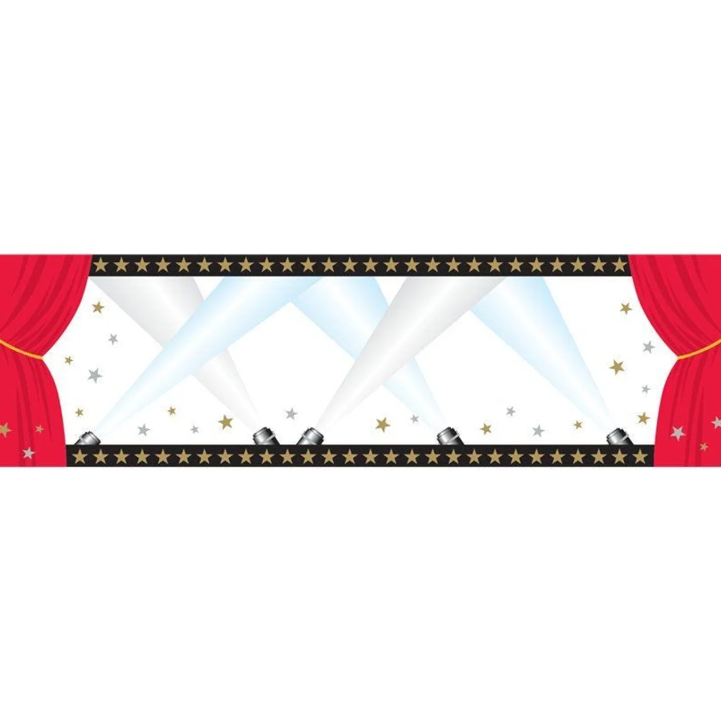 Hollywood Giant Sign Banner - 1.65M<Party Delights