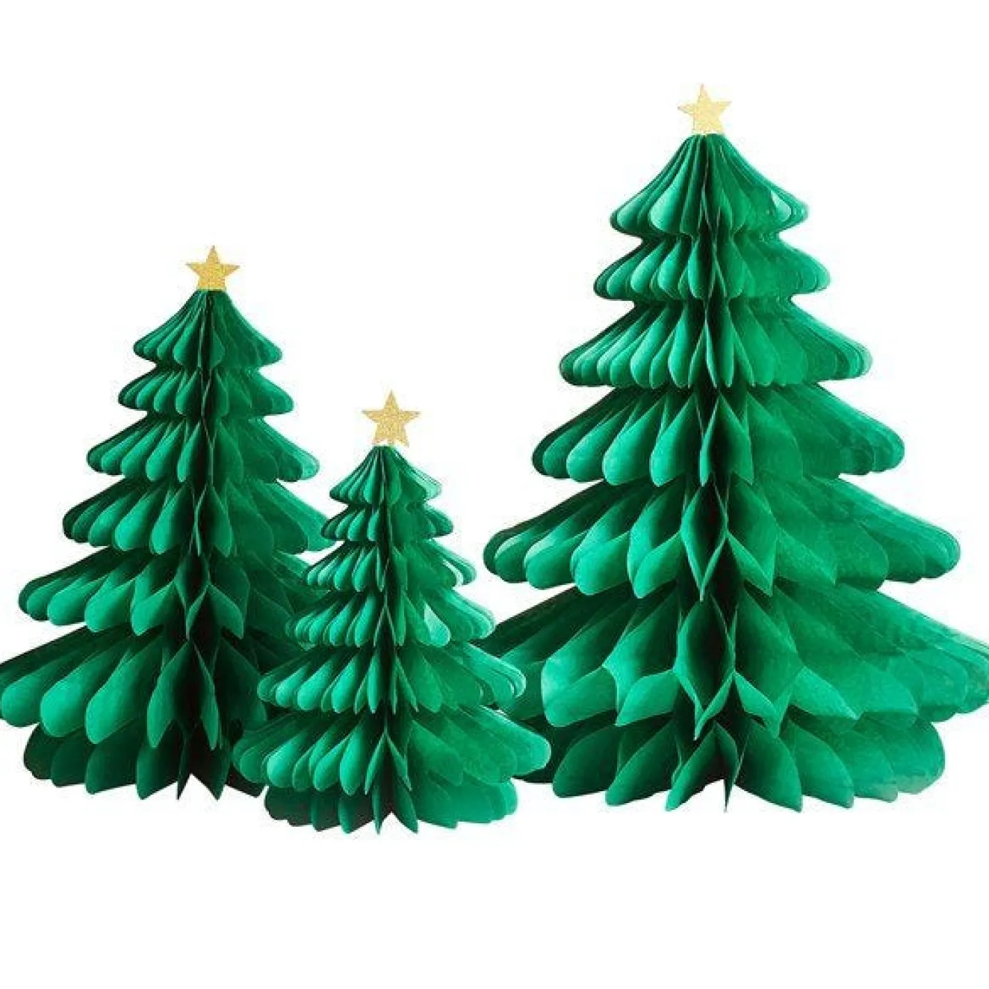 Party Delights Hanging Decorations<Honeycomb Tree Hanging Decorations (3Pk)