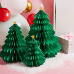 Honeycomb Tree Hanging Decorations (3Pk)<Party Delights Outlet