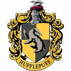 Hufflepuff Wall Emblem Harry Potter Cardboard Cutout - 61Cm X 49Cm<Party Delights Outlet