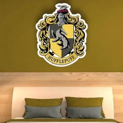 Hufflepuff Wall Emblem Harry Potter Cardboard Cutout - 61Cm X 49Cm<Party Delights Outlet