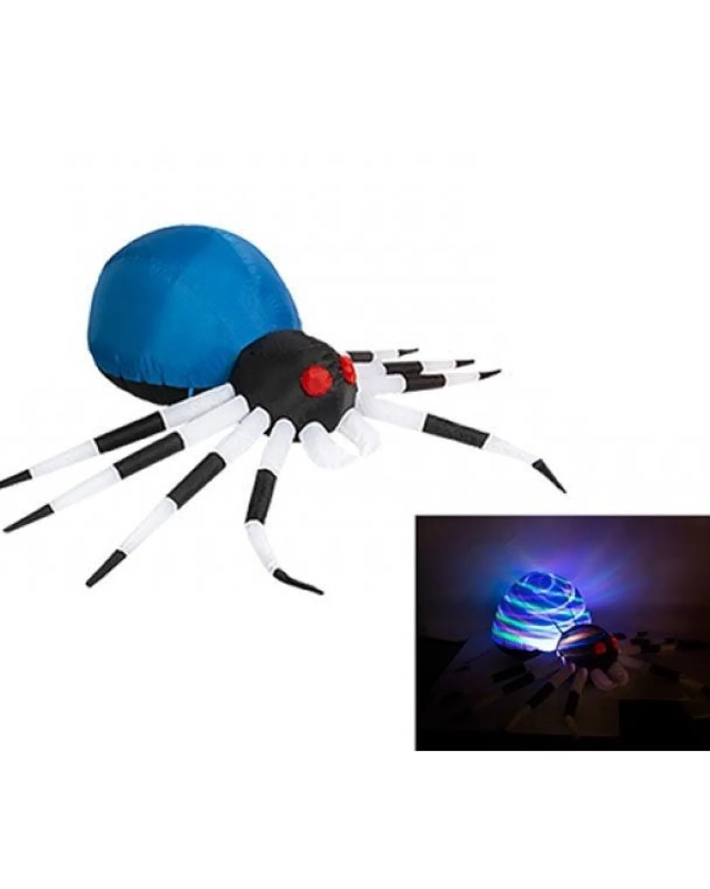 Party Delights Props<Inflatable Disco Light Spider - 1.8M