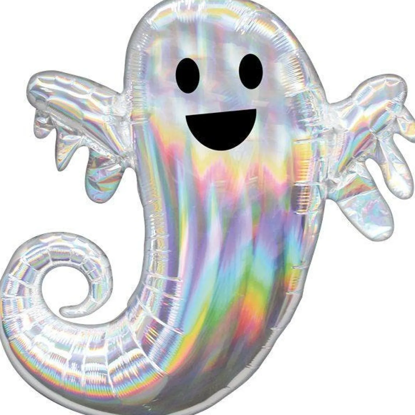 Party Delights Balloons<Iridescent Ghost Supershape Balloon - 25" X 28" Foil