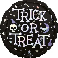 Party Delights Balloons<Iridescent 'Trick Or Treat' Balloon - 18" Foil