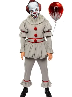 Men's Party Delights Men's<It Pennywise Clown - Adult Costume
