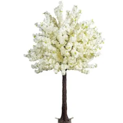 Ivory Flowered Artificial Blossom Tree - 280Cm<Party Delights Best