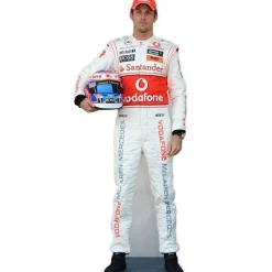 Jenson Button Cardboard Cutout - 184Cm X 76Cm<Party Delights Hot