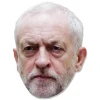 Jeremy Corbyn Cardboard Mask<Party Delights Sale