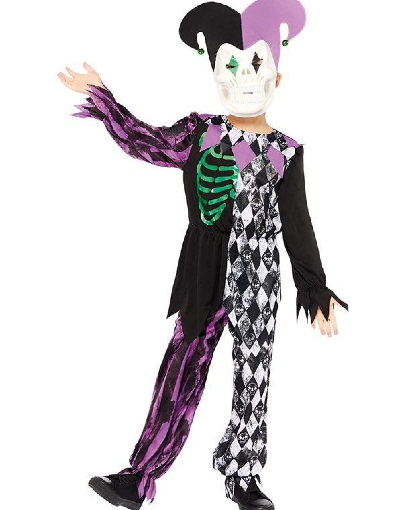 Kids' Party Delights Kids'<Jester Boy - Childs Costume