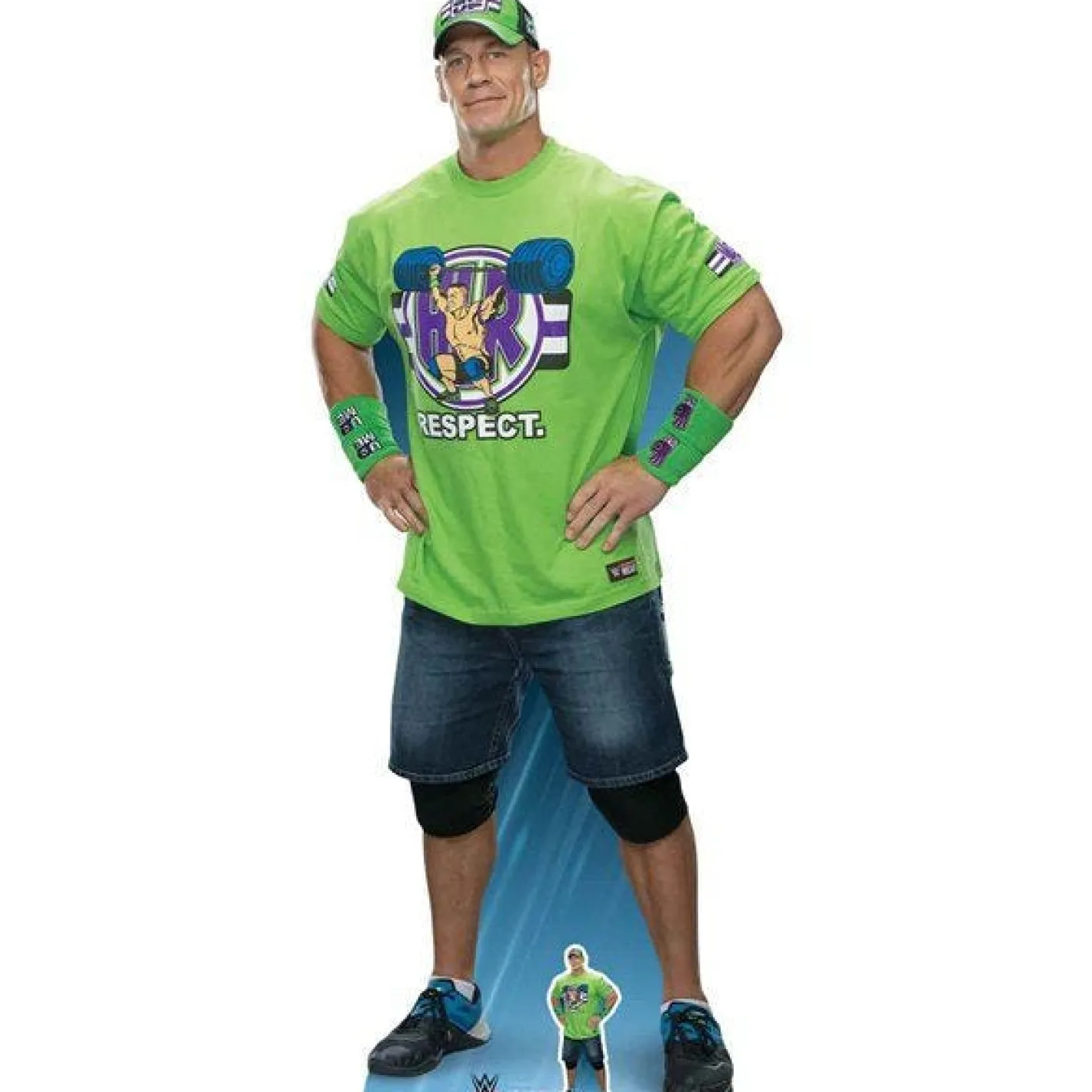 John Cena Wwe Cardboard Cutout - 184Cm X 77Cm<Party Delights Hot