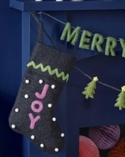 Party Delights Stockings & Sacks<Joy Felt Stocking