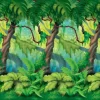 Jungle Trees Room Roll<Party Delights Clearance