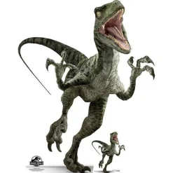 Jurassic World Raptor Dinosaur (Charlie) Cardboard Cutout - 129Cm X 102Cm<Party Delights Clearance