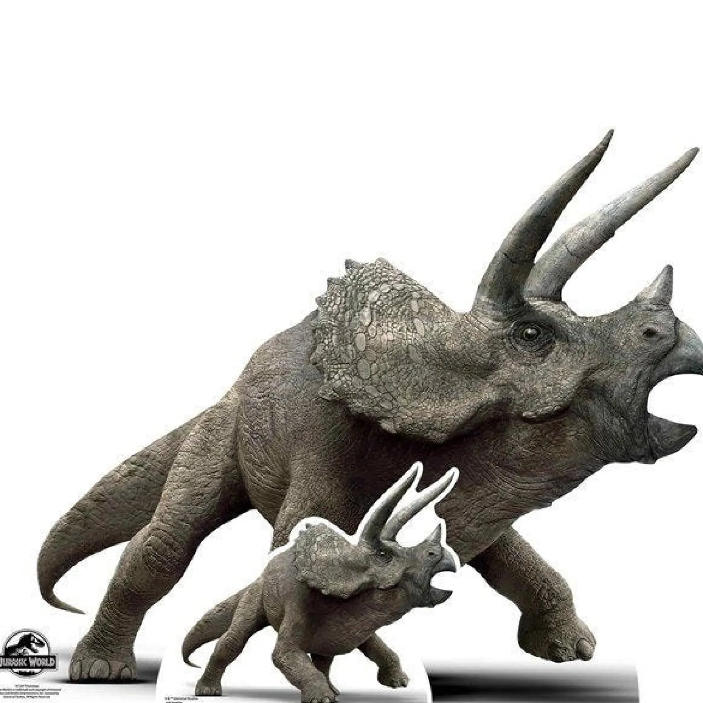 Jurassic World Triceratops Dinosaur Cardboard Cutout - 120Cm X 96Cm<Party Delights Discount