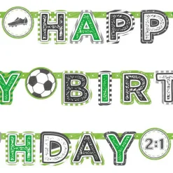 Kicker Party 'Happy Birthday' Paper Banner - 2M<Party Delights Best