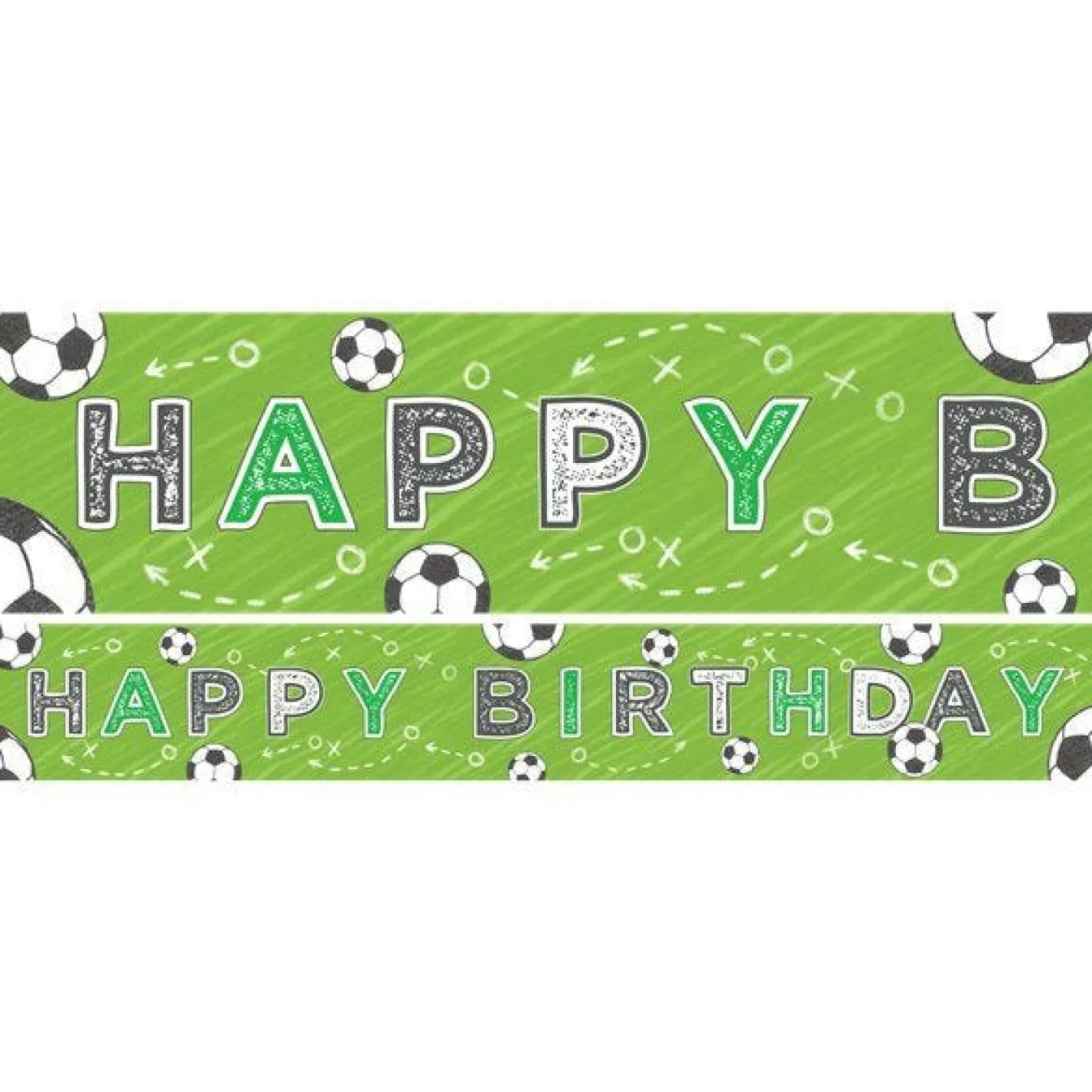 Kicker Party Paper Banners - 1M (3Pk)<Party Delights