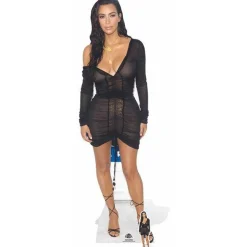 Kim Kardashian Cardboard Cutout - 160Cm X 48Cm<Party Delights New