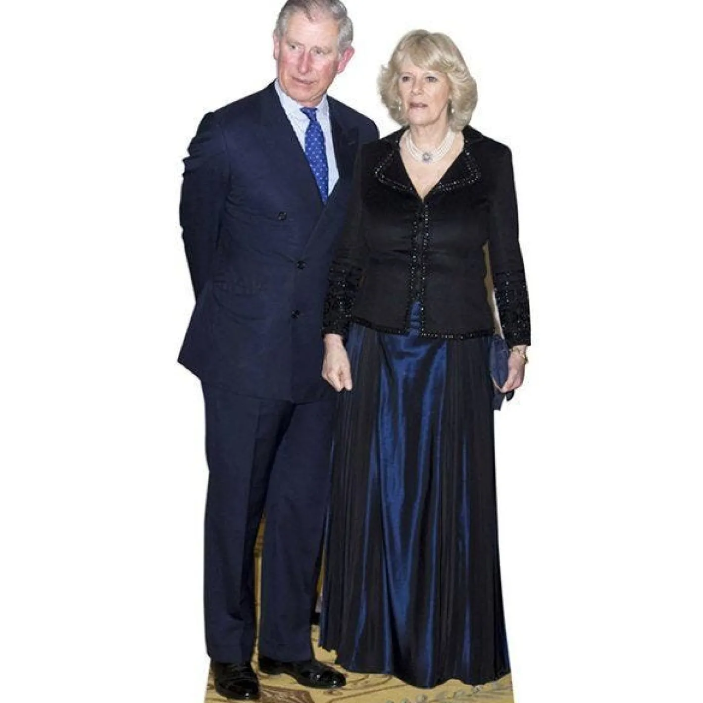 King Charles Iii & Queen Consort Camila Cardboard Cutout - 166Cm X 82Cm<Party Delights New