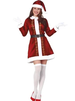 Women's Party Delights Women's<Lady Santa Claus - Adult Costume