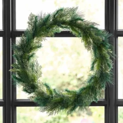 Party Delights Wreaths & Garlands<Large Foliage Christmas Wreath - 90Cm