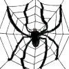 Party Delights Props<Large Spider Web & Spider - 2.4M