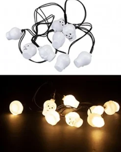Party Delights Props<Led Ghost String Lights