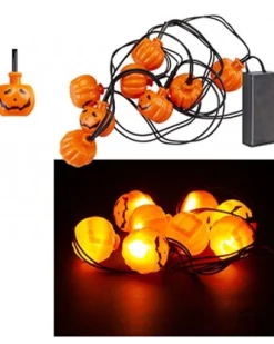 Party Delights Props<Led Pumpkin String Lights