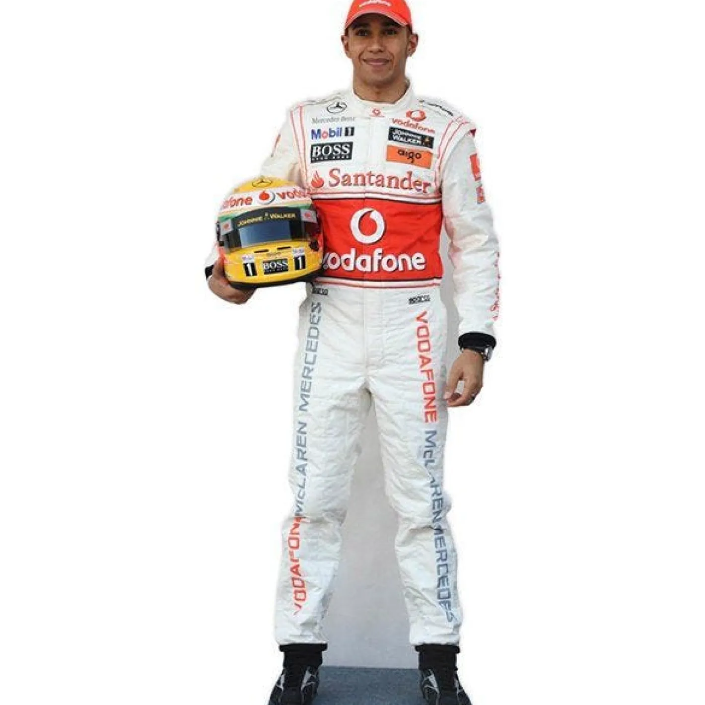 Lewis Hamilton Cardboard Cutout - 176Cm X 72Cm<Party Delights