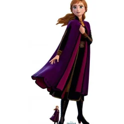 Life Size Disney Frozen 2 Anna Cardboard Cutout - 168Cm X 80Cm<Party Delights Outlet