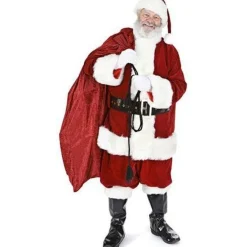 Life Size Santa With Sack Cardboard Cutout - 180Cm X 95Cm<Party Delights New
