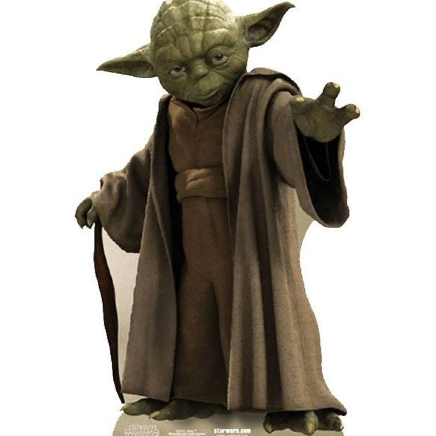Life Size Star Wars Yoda Cardboard Cutout - 76Cm X 47Cm<Party Delights Hot