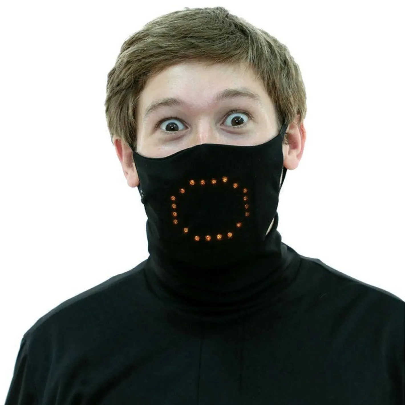 Light Up Sound Reactive Talking Mask<Party Delights New