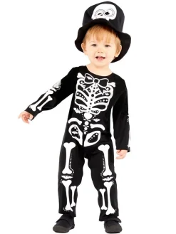 Kids' Party Delights Kids'<Lil Skeleton Suit - Baby And Toddler Costume