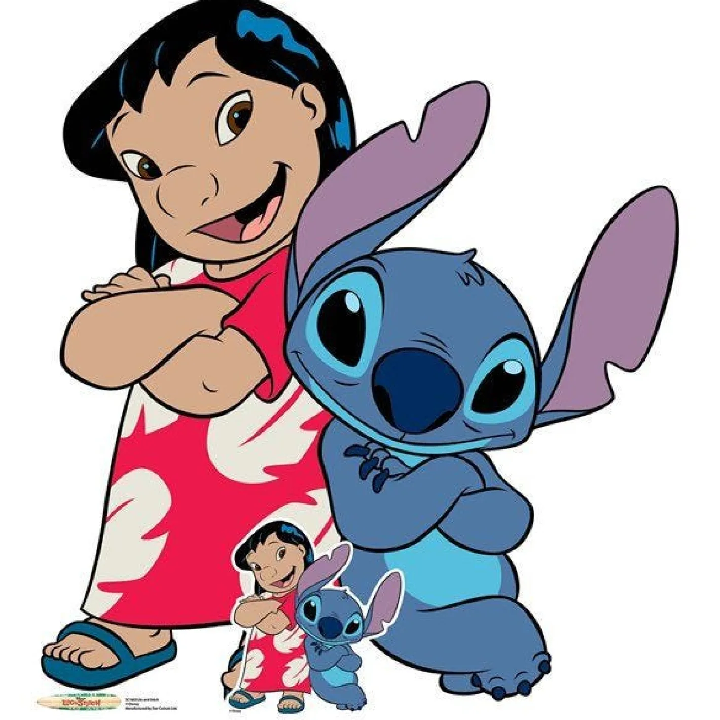 Lilo & Stitch Cardboard Cutout - 114Cm X 102Cm<Party Delights Discount