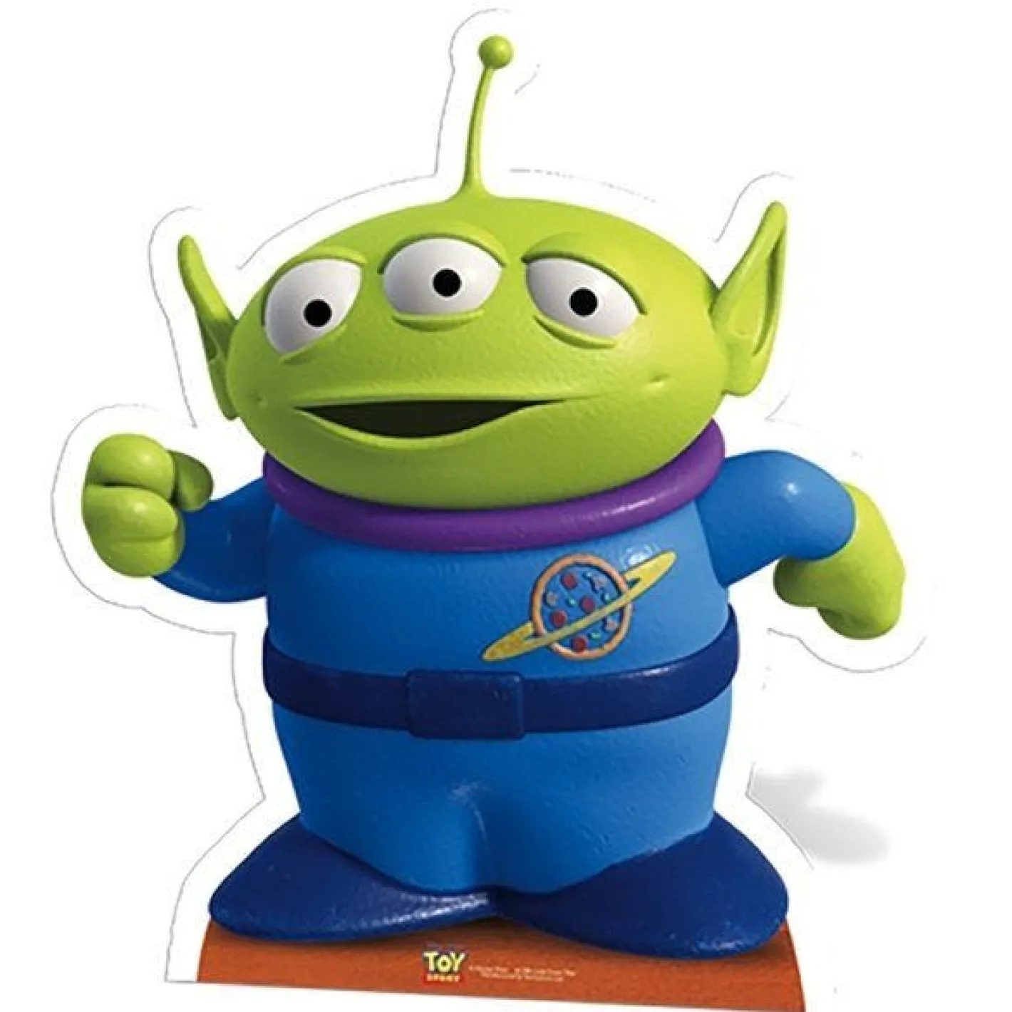 Little Green Man Cardboard Cutout - 65Cm X 58Cm<Party Delights Outlet