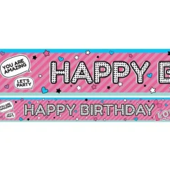 L.O.L Surprise Paper Banners - 1M (3Pk)<Party Delights New