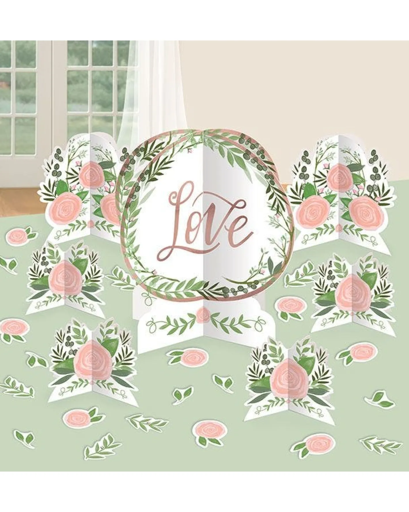 Love & Leaves Table Decorating Kit<Party Delights