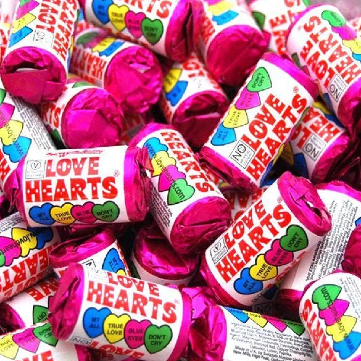 Love Hearts Mini Rolls - 3Kg<Party Delights Outlet