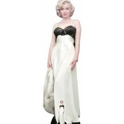 Marilyn Monroe White Gown Cardboard Cutout - 169Cm X 50Cm<Party Delights Clearance