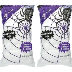 Party Delights Props<Mega Spider Web Multipack - 1600Sq Ft