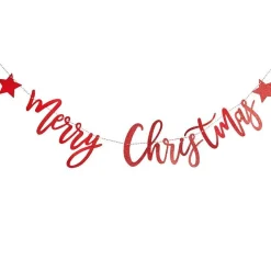 Party Delights Hanging Decorations<Merry Christmas Bunting - 2M